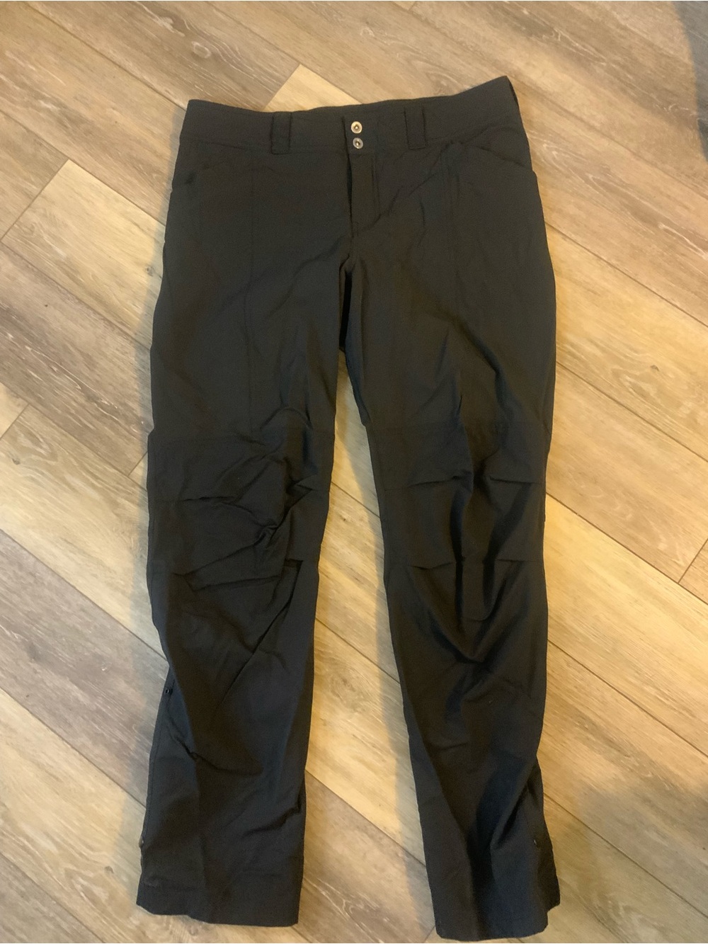 REI Black Straight-Leg Men's Chinos